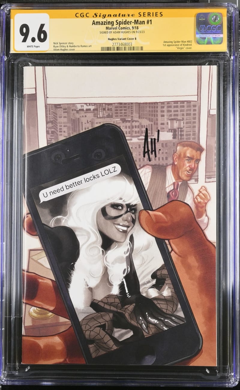 Amazing Spider-Man #1 (2018) CGC graded copies | Raremarq