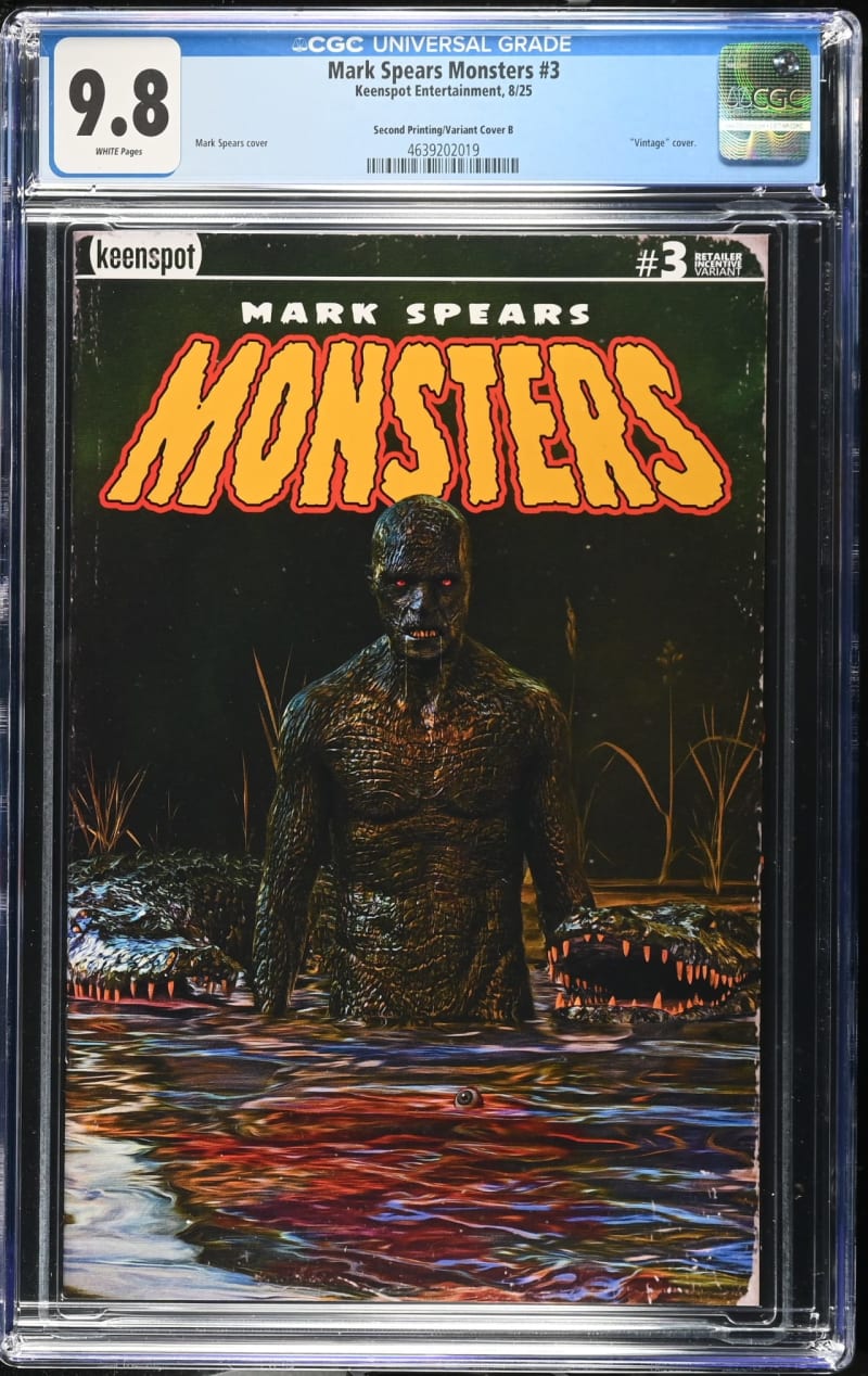 Mark Spears Monsters #3 (2025) CGC graded copies | Raremarq