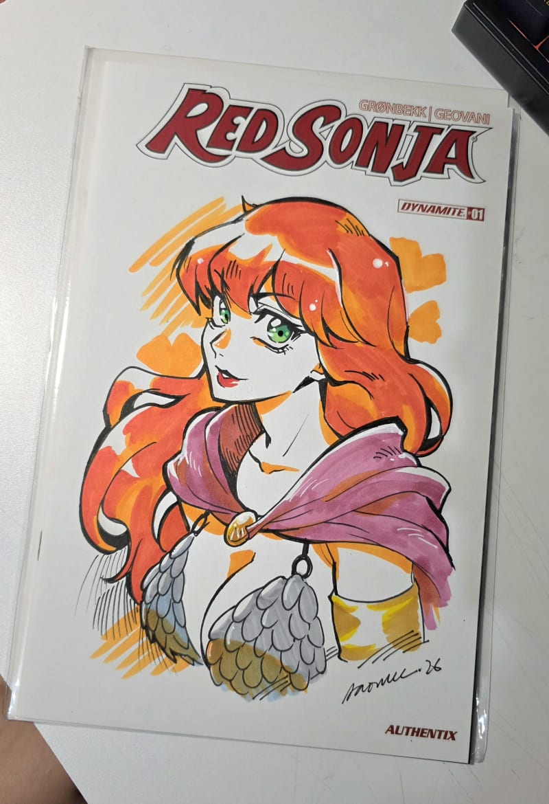 Red Sonja Original Art for Sale | Raremarq
