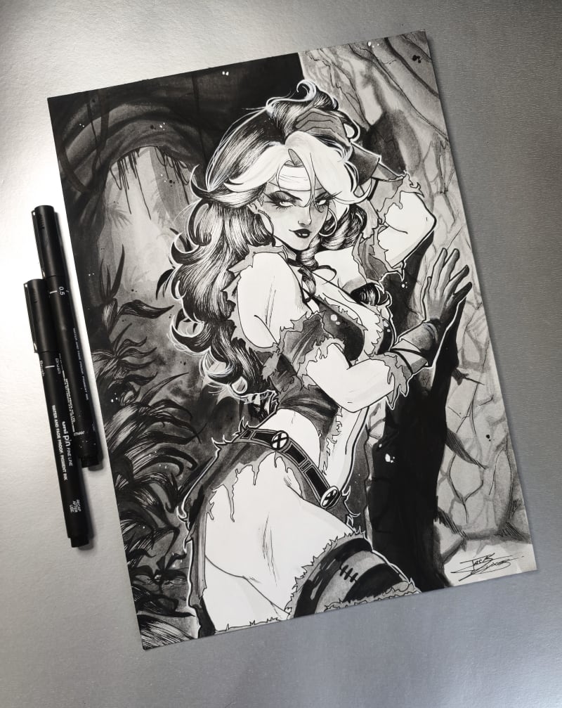 Rogue Original Art for Sale | Raremarq
