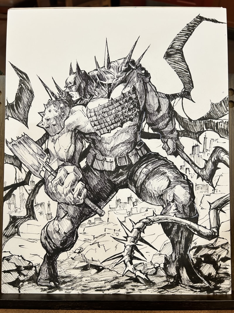 Batman Original Art for Sale | Raremarq