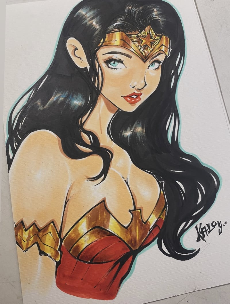 Wonder Woman Original Art for Sale | Raremarq