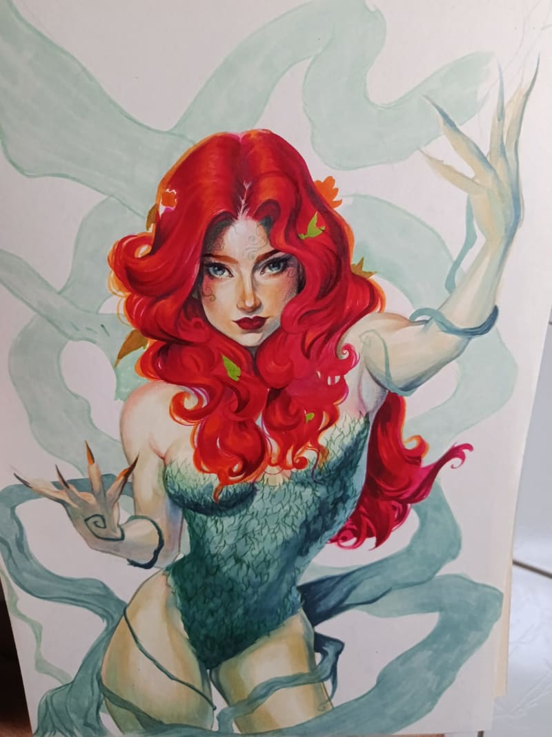 Poison Ivy Original Art for Sale | Raremarq