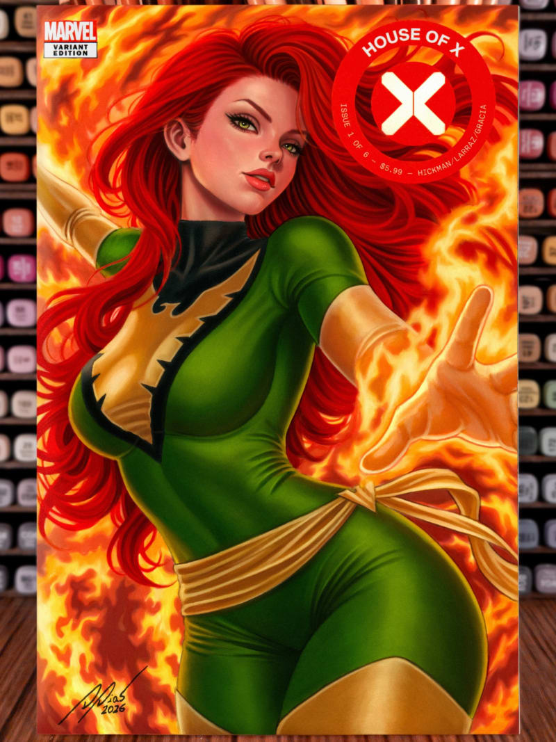 Phoenix - House of X #1 - Original Sketch Cover | Raremarq