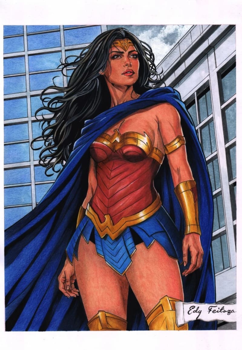 Wonder Woman Original Art for Sale | Raremarq