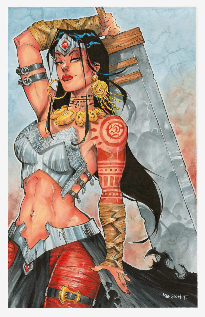 Wonder Woman Original Art for Sale | Raremarq