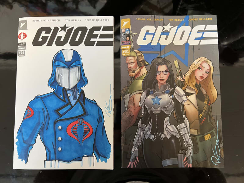 Original Cobra Commander G.I. Joe #1 Sketch Cover | Raremarq