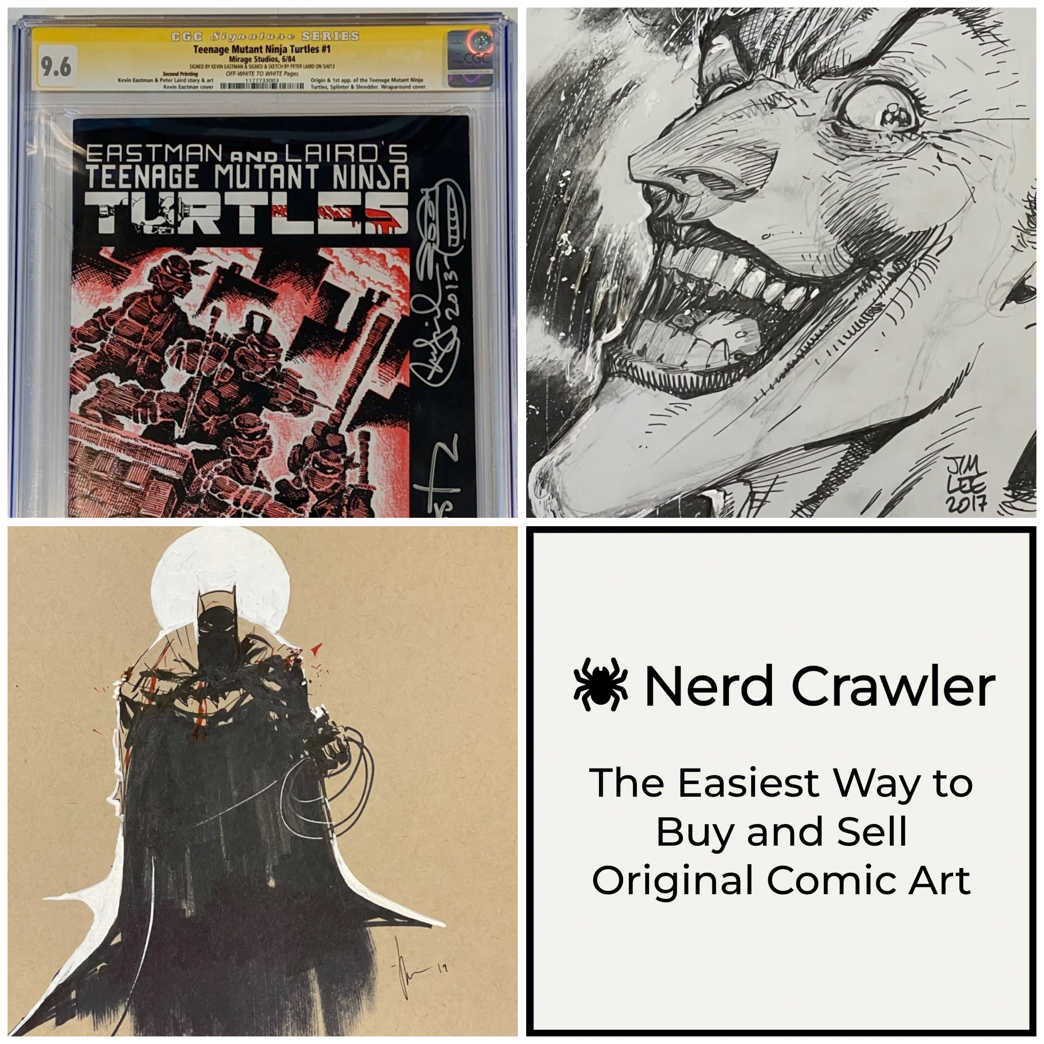 Image for Nerd Crawler Launches “Make Me an Offer” Unlocking A New Way To Sell For Comic Art Fans & Artists