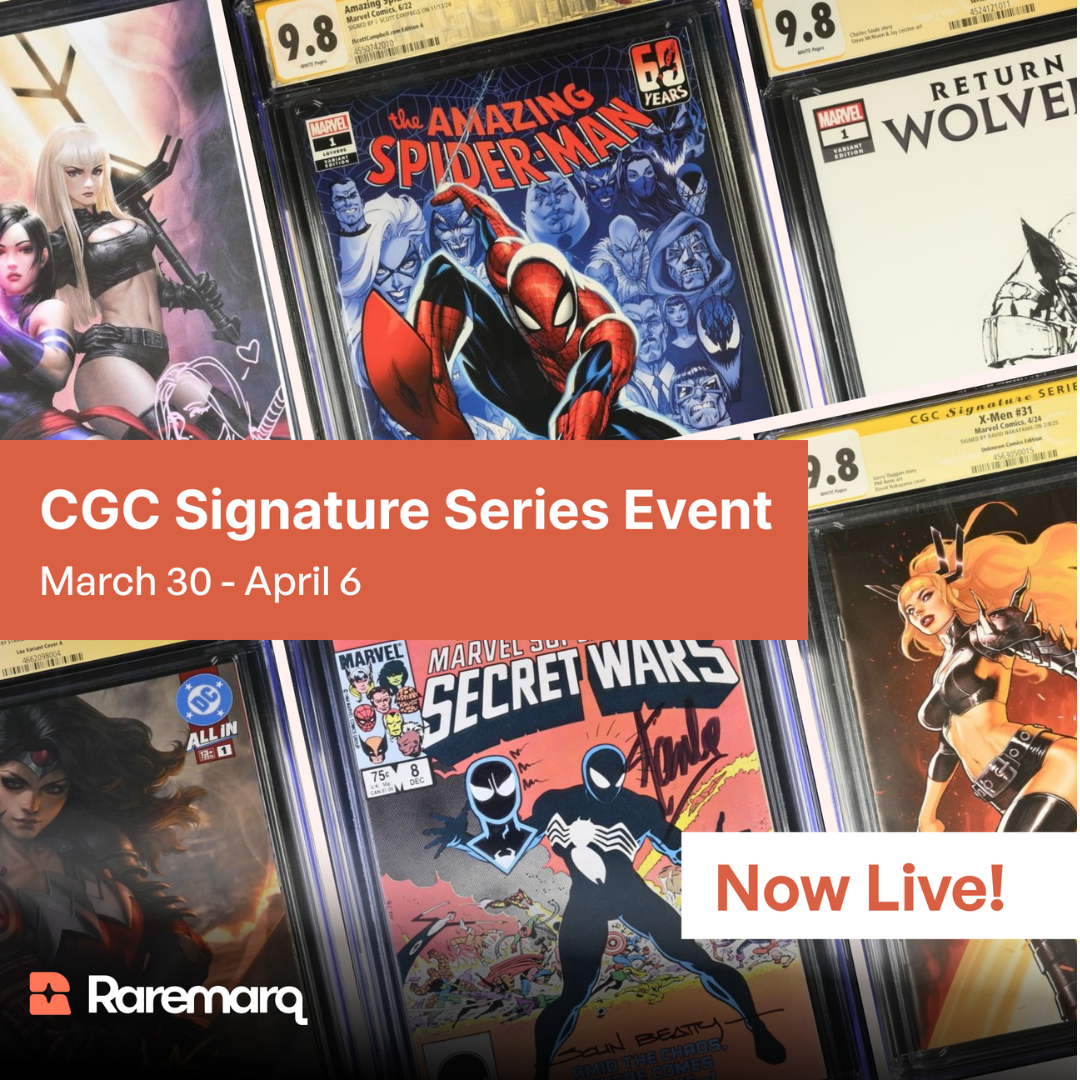 Image for Raremarq CGC Signature Series Community Auction Event: March 2026