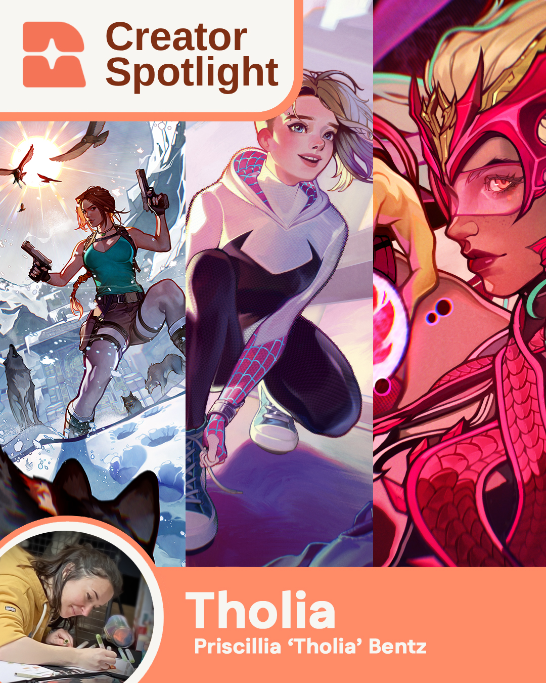 Image for Creator Spotlight: Priscillia 'Tholia' Bentz