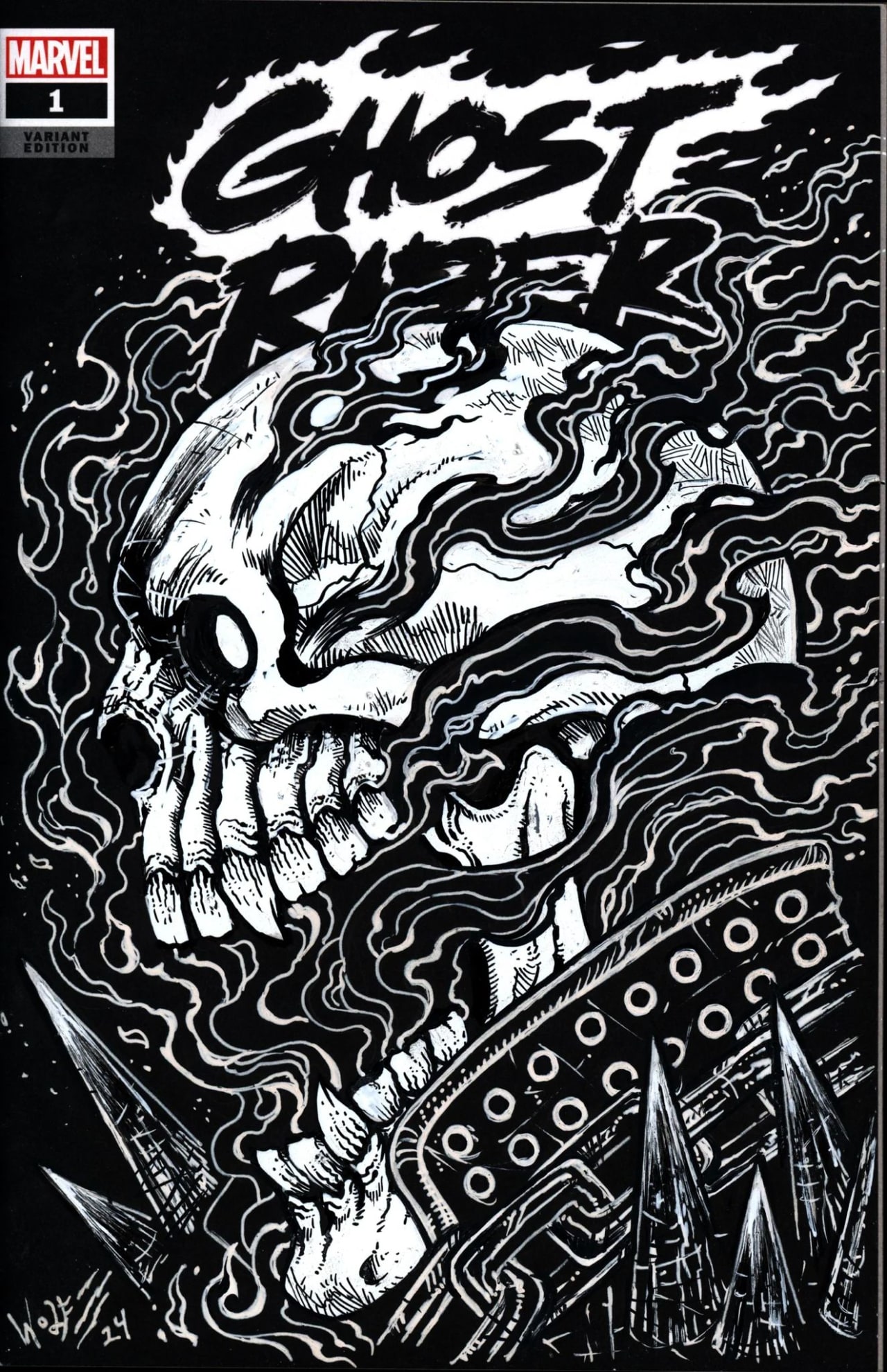 Image for Search for 'Ghost rider sketch comic'