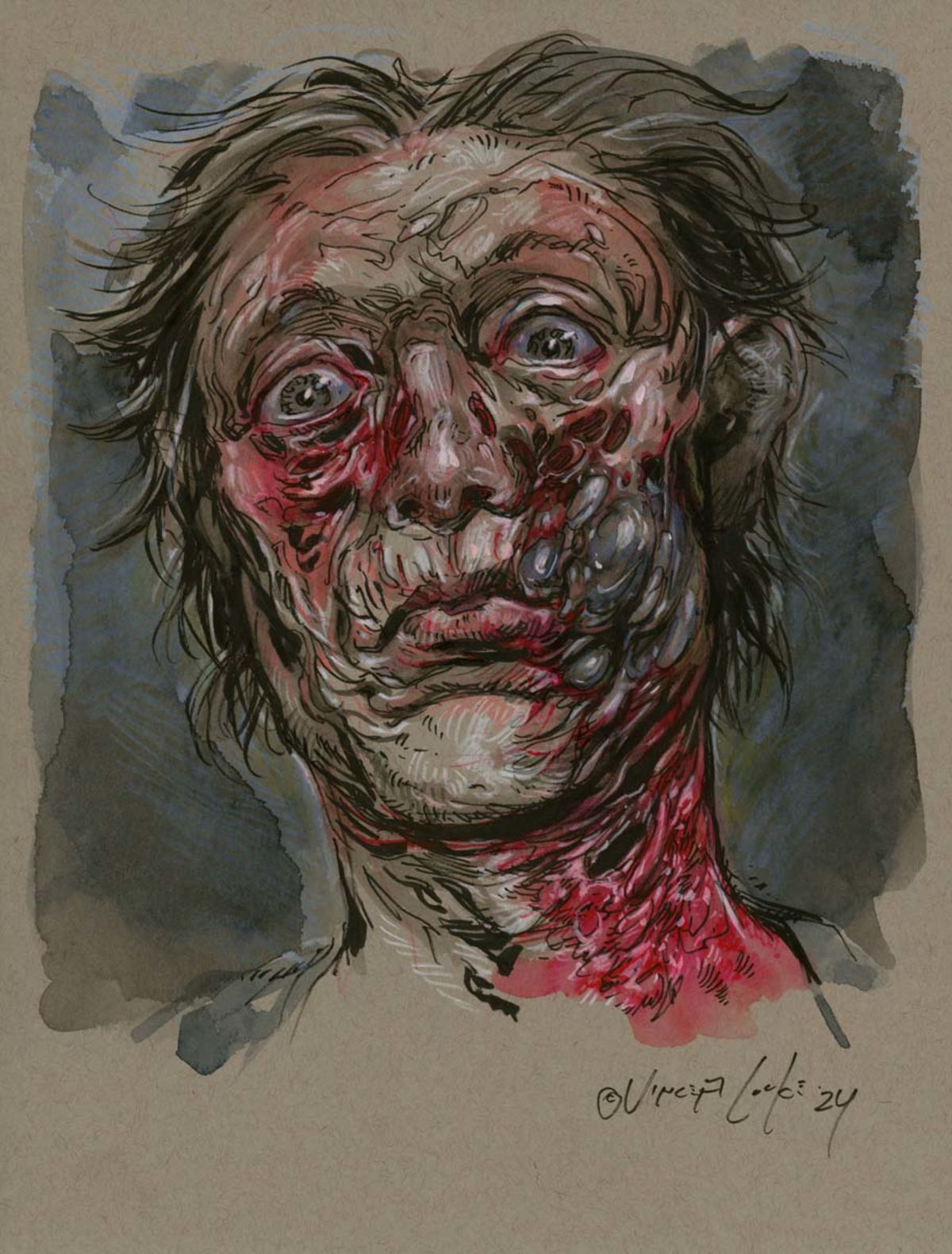 AUCTION BENEFITTING COMICS CURING CANCER!! Original Nerd Crawler