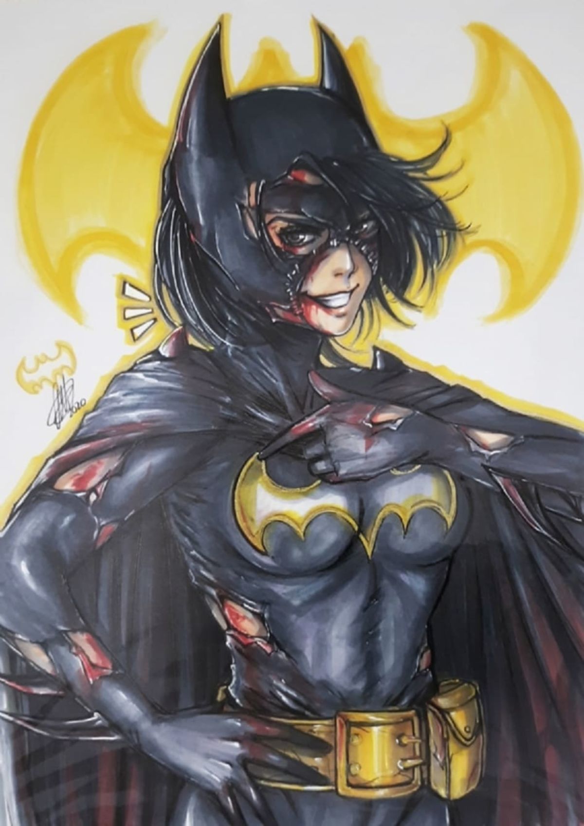 Cassandra Cain Batgirl Original Comic Art Listed by | Raremarq