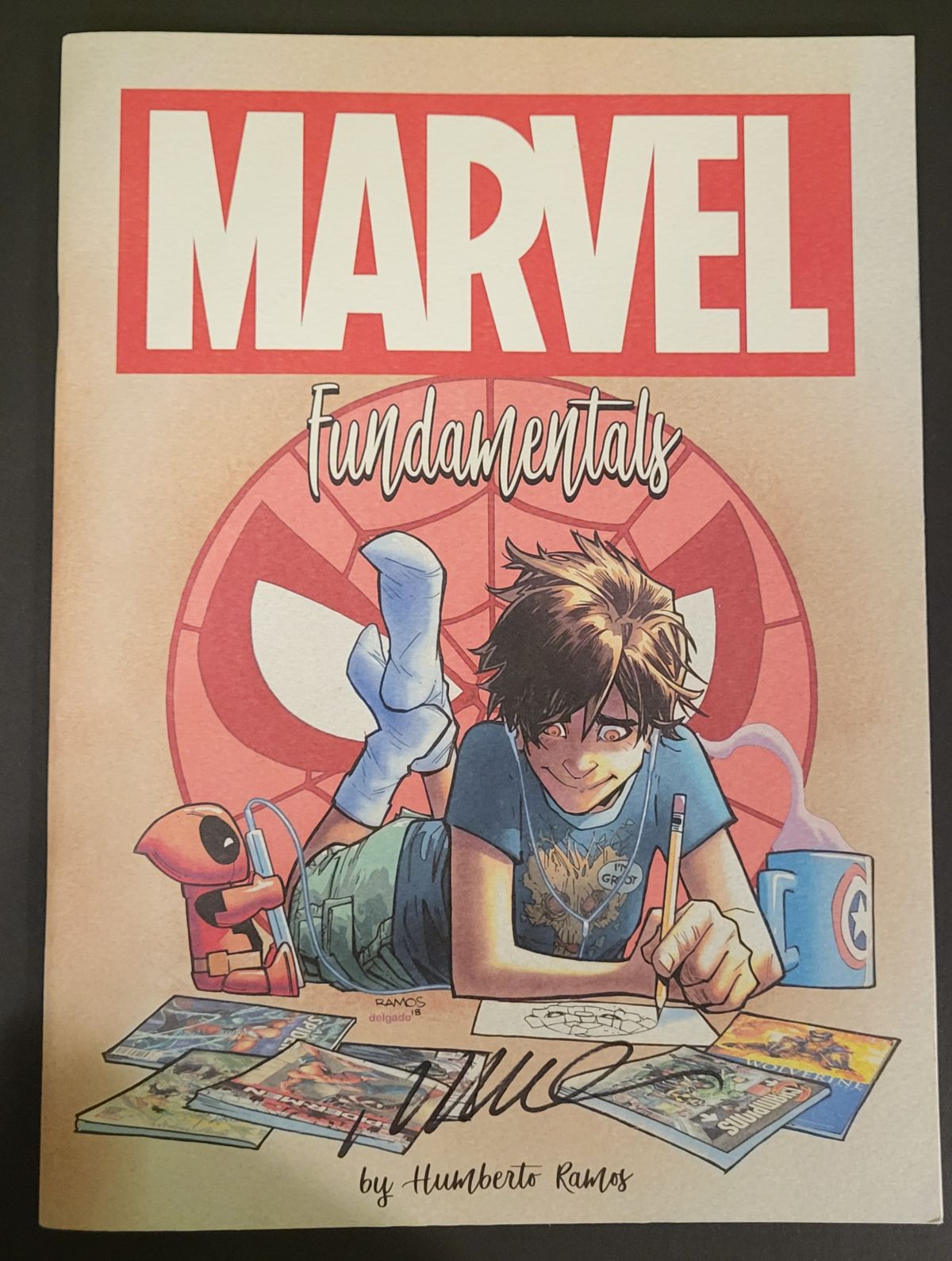 Humberto Ramos, Marvel Fundamentals Art Book 2018, Signed | Raremarq