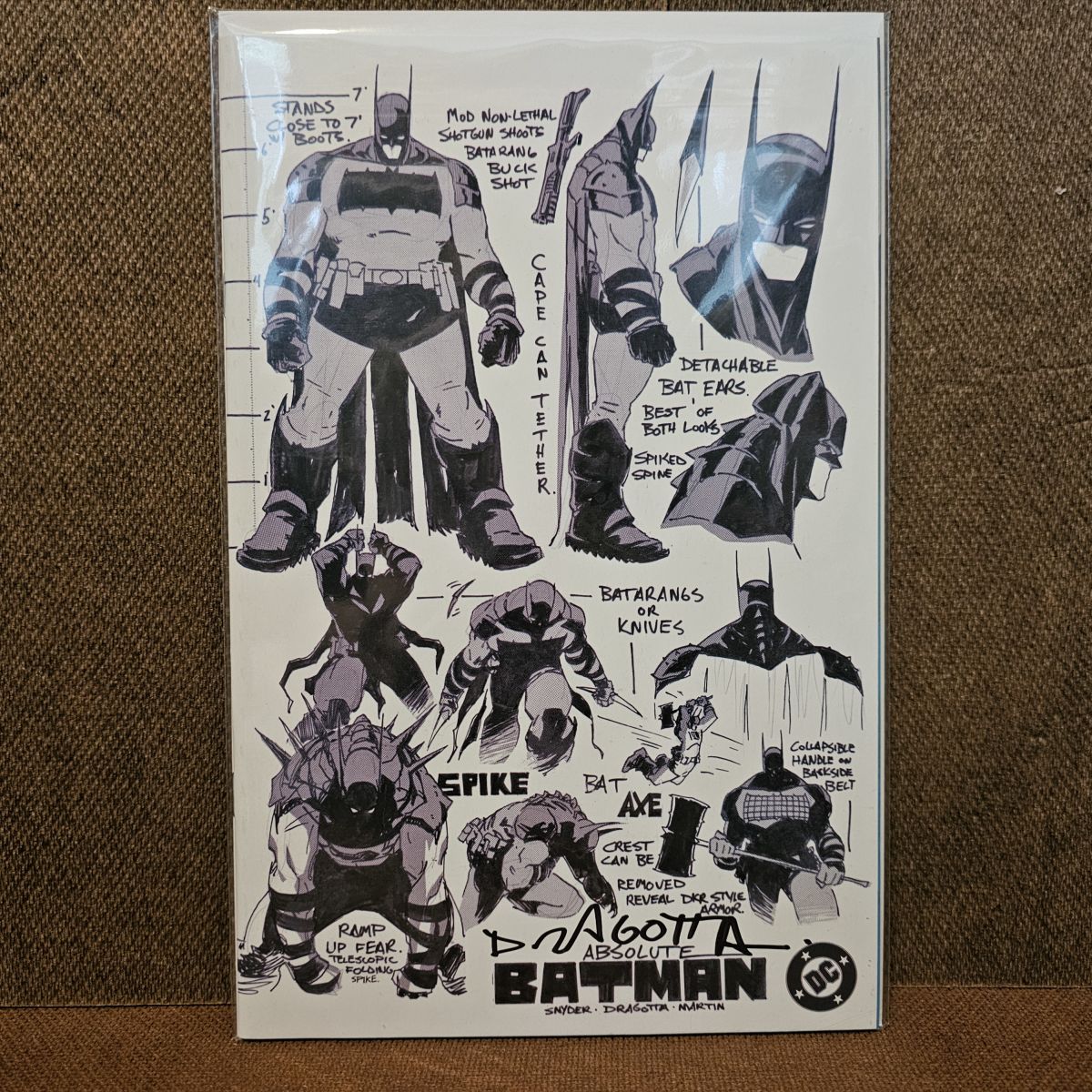 Absolute Batman #1 Ltd. Felix Comics Signed Signed Comics | Raremarq