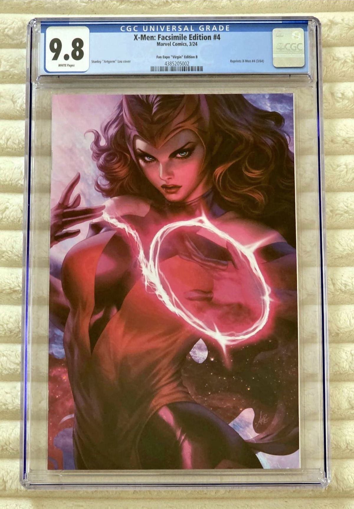 ARTGERM Scarlet Witch X-Men #4 Virgin Megacon 2024 | Raremarq