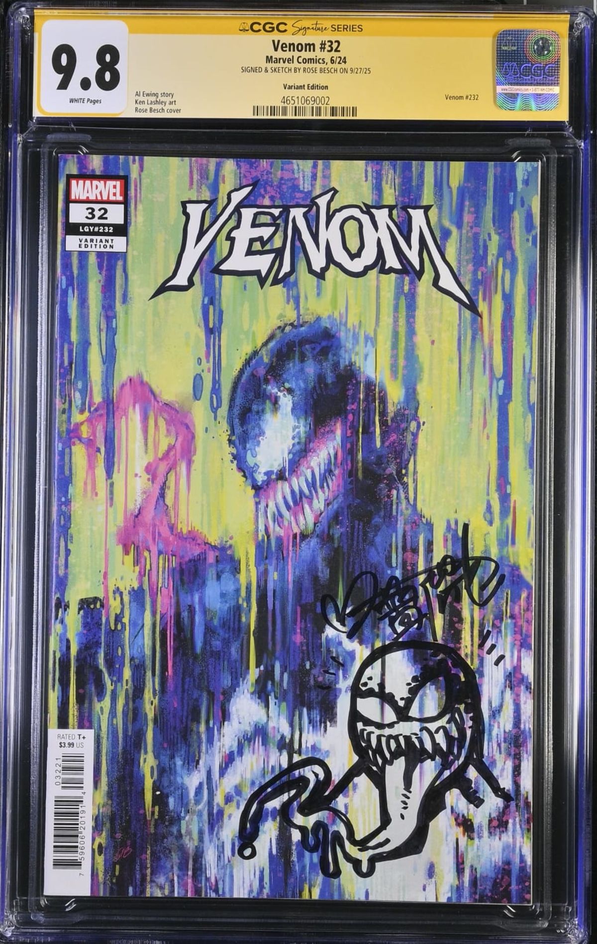 Venom #32 | Variant Edition | CGC 9.8 | Signature SeriesCGC | Raremarq