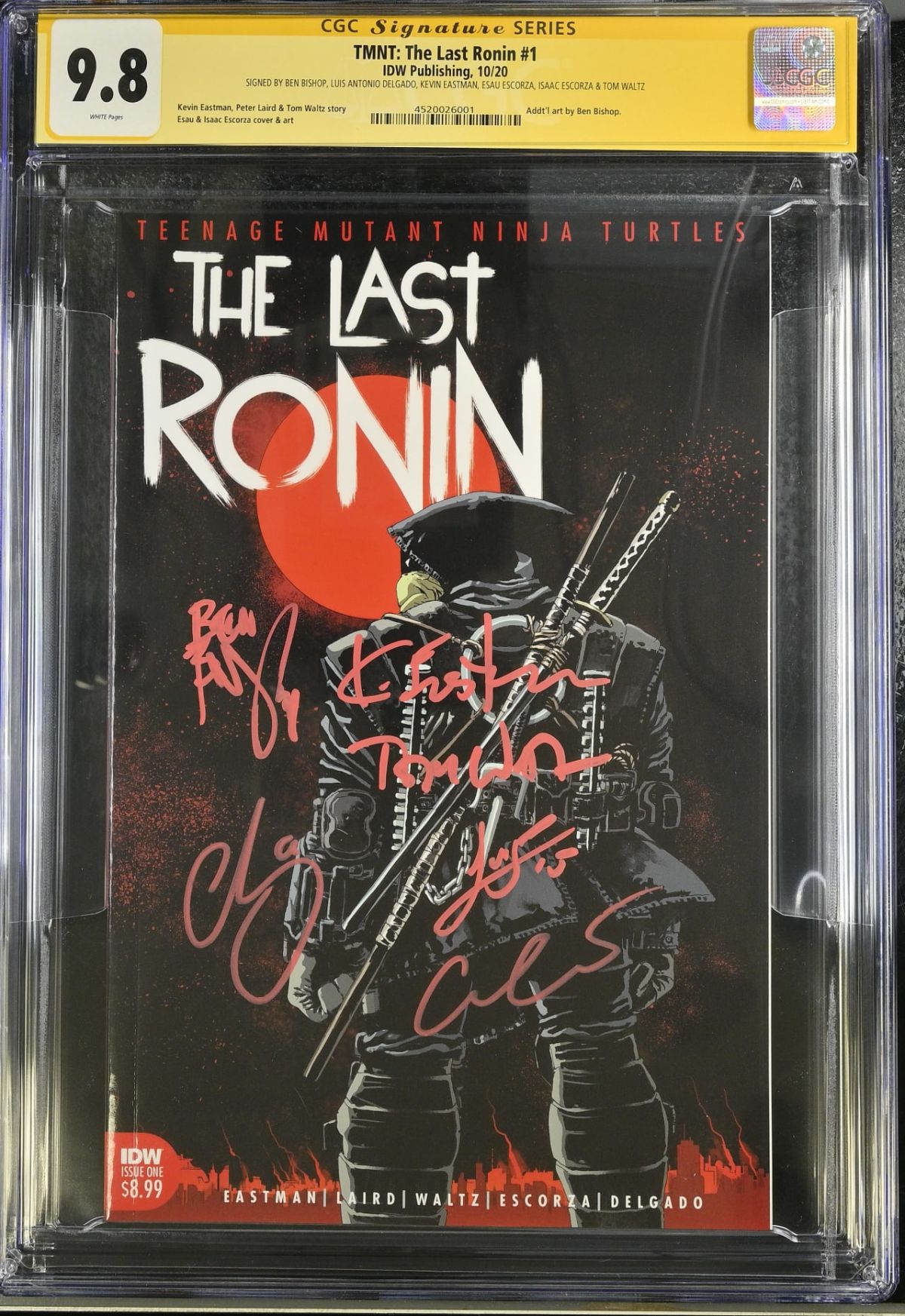 TMNT: The Last Ronin #1 CGC 9.8 Signed by Kevin Eastman | Raremarq