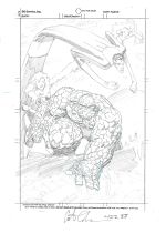 Arthur Adams FF Pinup