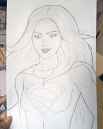 Supergirl Sketch