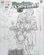 Rogue & Gambit Sketch