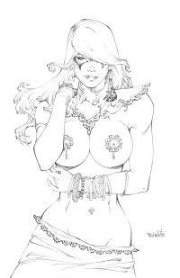 Image for Black Cat with lace -or not 