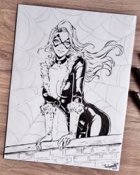 Image for Black Cat - convention sketch 9x12 inch