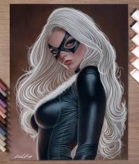Image for Black Cat - Original Artwork by David Dias 