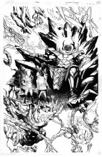 Image for Strange Academy: Finals #3, pg 20 by Humberto Ramos (Dormammu end / splash page)