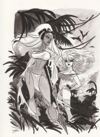 Image for Babs Tarr Convention Commission Priority at Lake Como Comic Art Festival 2025