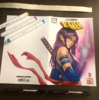 Image for Psylocke Blank Cover 