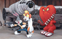 Image for “My Hero”, Looney Tunes/ Star Wars mashup