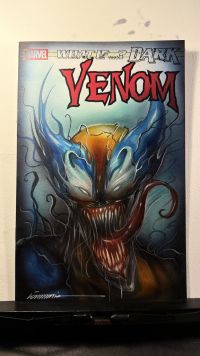 Image for Venomized Wolverine Blank Cover Artwork