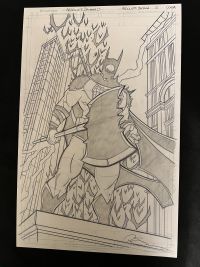 Image for Original Absolute Batman #5 Cover Pencils by Peter Smith