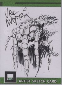 Image for Man-Thing Sketch by Val Mayerik