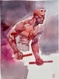 Image for First Spot On Alex Maleev's Commission List at Lake Como Comic Art Festival 2024