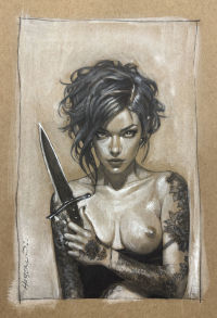 Image for First Spot On Brian Haberlin's Commission List at Lake Como Comic Art Festival 2024