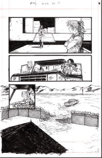 Image for The Ghost Fleet #6 pg 12  - Early DWJ (Daniel Warren Johnson)