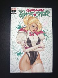 Image for Victorian Spider Gwen Gouache Cover Art