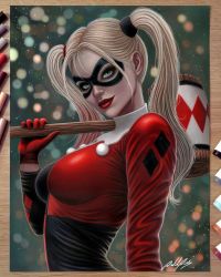 Image for Harley Quinn - Original Artwork by David Dias 