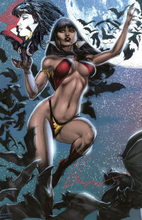 Image for VAMPIRELLA VIRGIN VARIANT REMARQUED SIGNED BUZZ