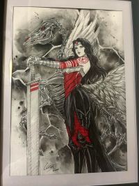 Image for ABSOLUTE WONDER WOMAN #1 Third Printing Cvr B Original art