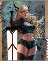 Image for Magik - 12x17" Original Artwork by David Dias 