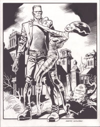 Image for Kevin Nowlan Convention Commission Priority at Lake Como Comic Art Festival 2025