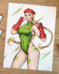 Image for Cammy 9x12 inch by Tofusenshi
