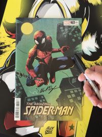 Image for Signed The Amazing Spider-Man #75 Variant Edition LGY #876 Cover By Alex Ogle