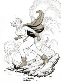 Image for Power Girl by Frank Cho