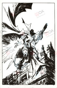 Image for OA 29: Cemetery Beach styled Spawn commission by Jason Howard