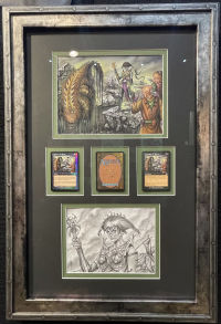 Image for Aphetto Dredging - Original Magic the Gathering Fantasy Art!