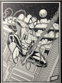 Image for Steven Butler Spider-Man commission ! Inspired by Web of Scarlet Spider issue 1 !